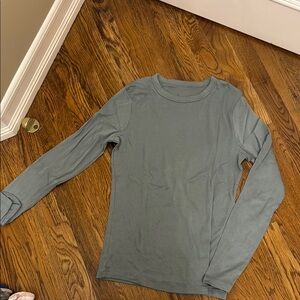 Teal Long Sleeve Shirt